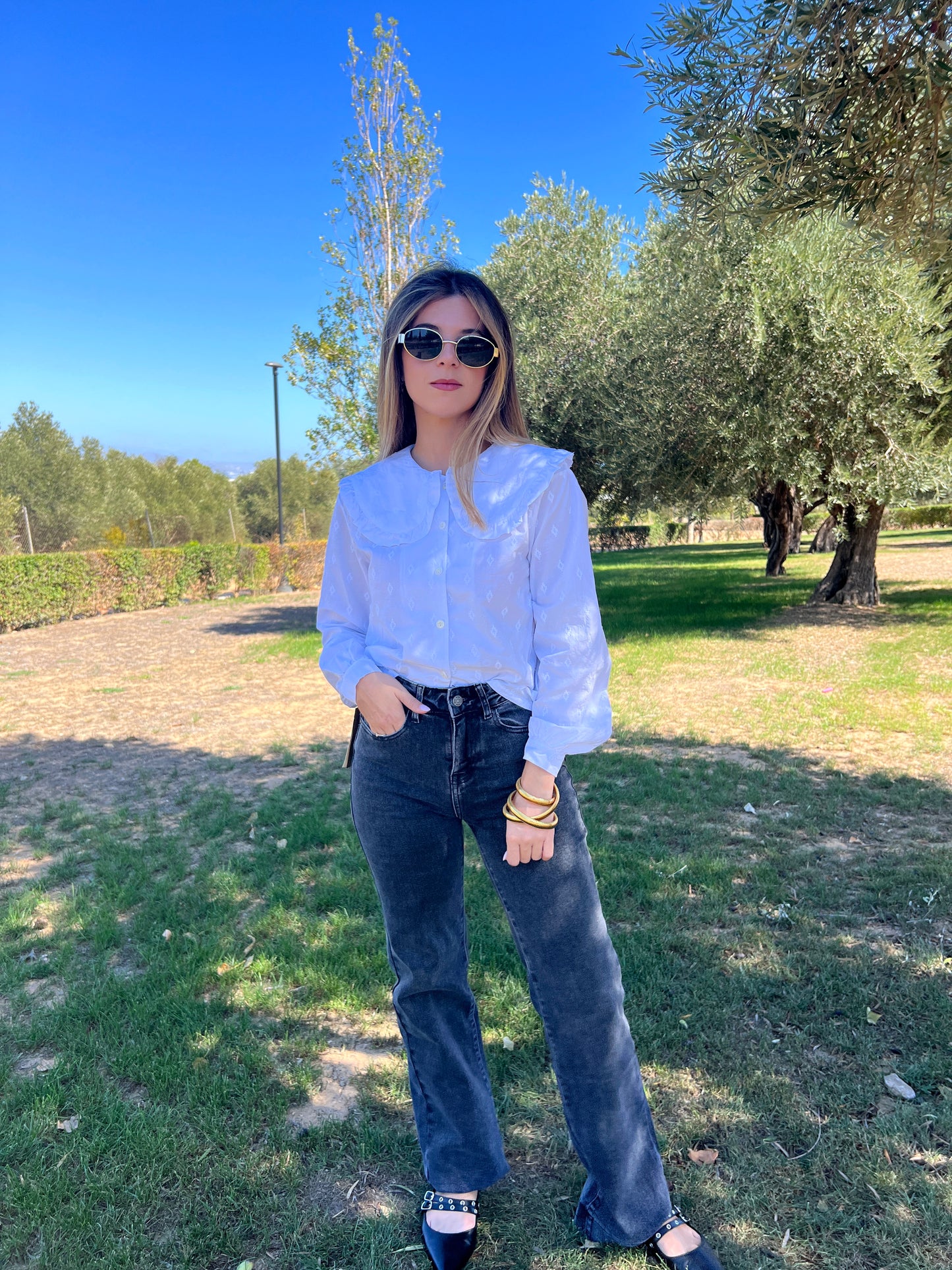 PANTALÓN STRAIGHT LEG NEGRO