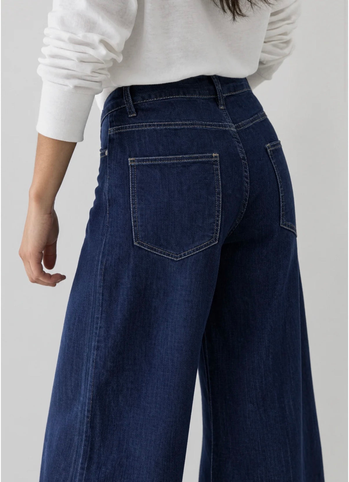 PANTALÓN DENIM RAYA