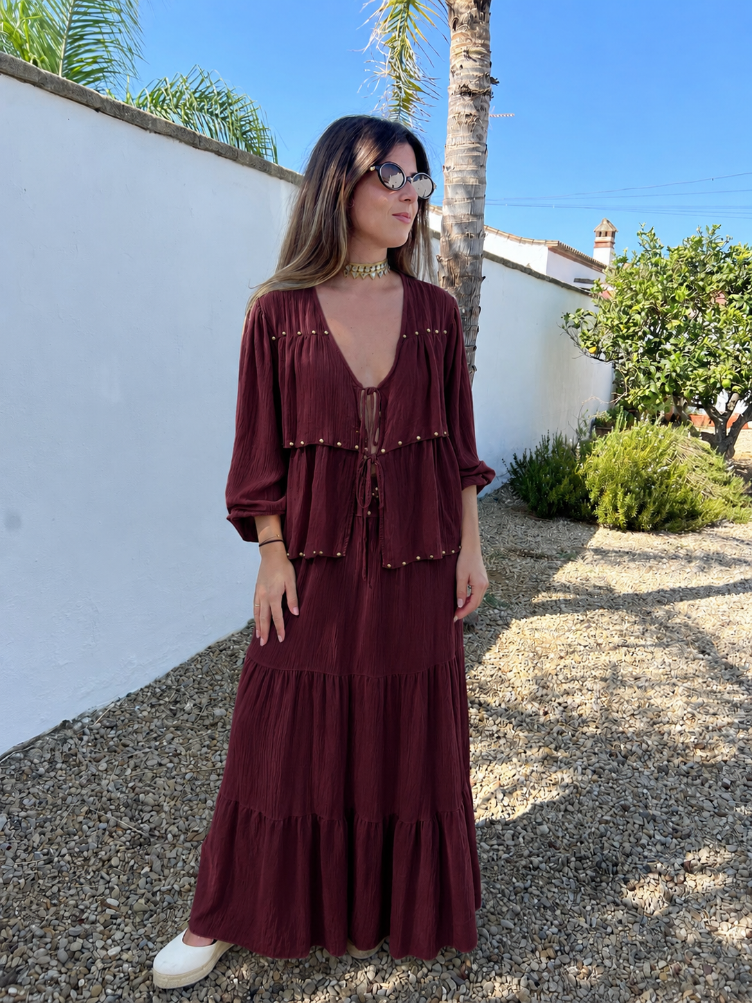 CONJUNTO ZAHARA VINO