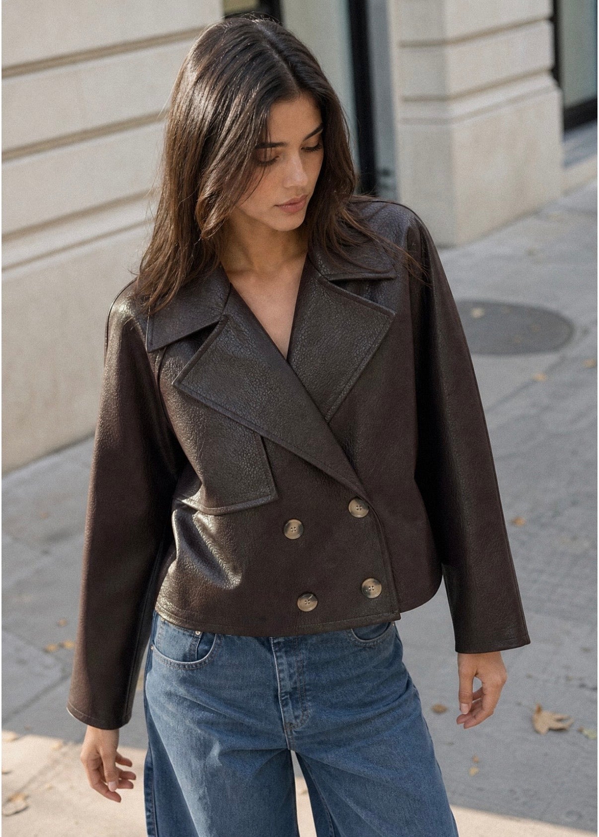 CHAQUETA MARRÓN