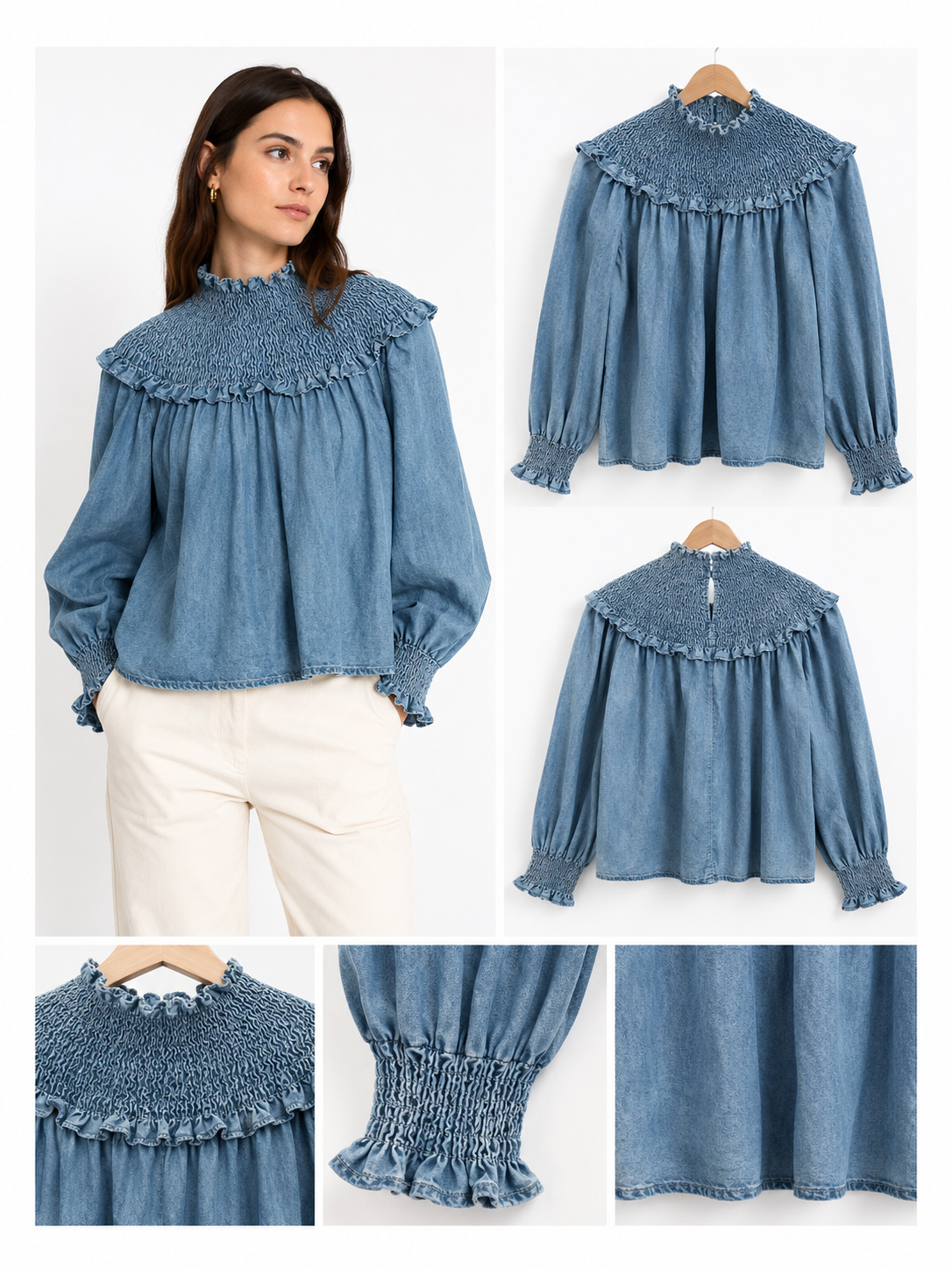 BLUSA CATALINA DENIM