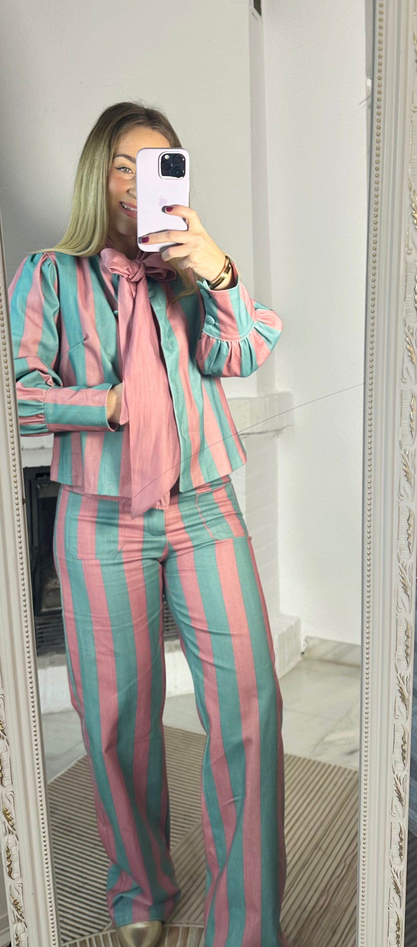 PANTALON RAYAS BICOLOR