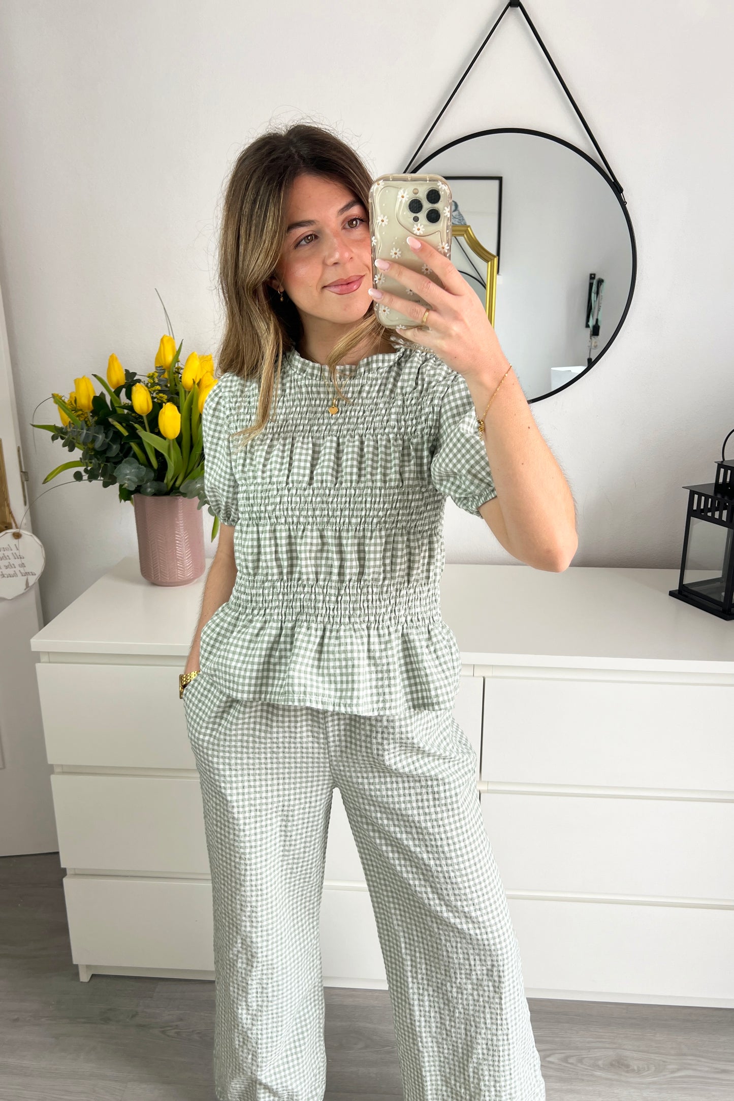 CONJUNTO VICHY VERDE