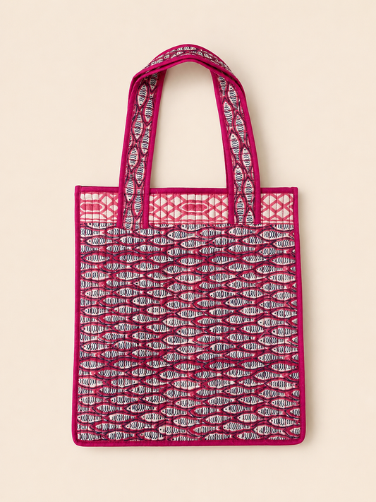 BOLSO SARDINA ROSA