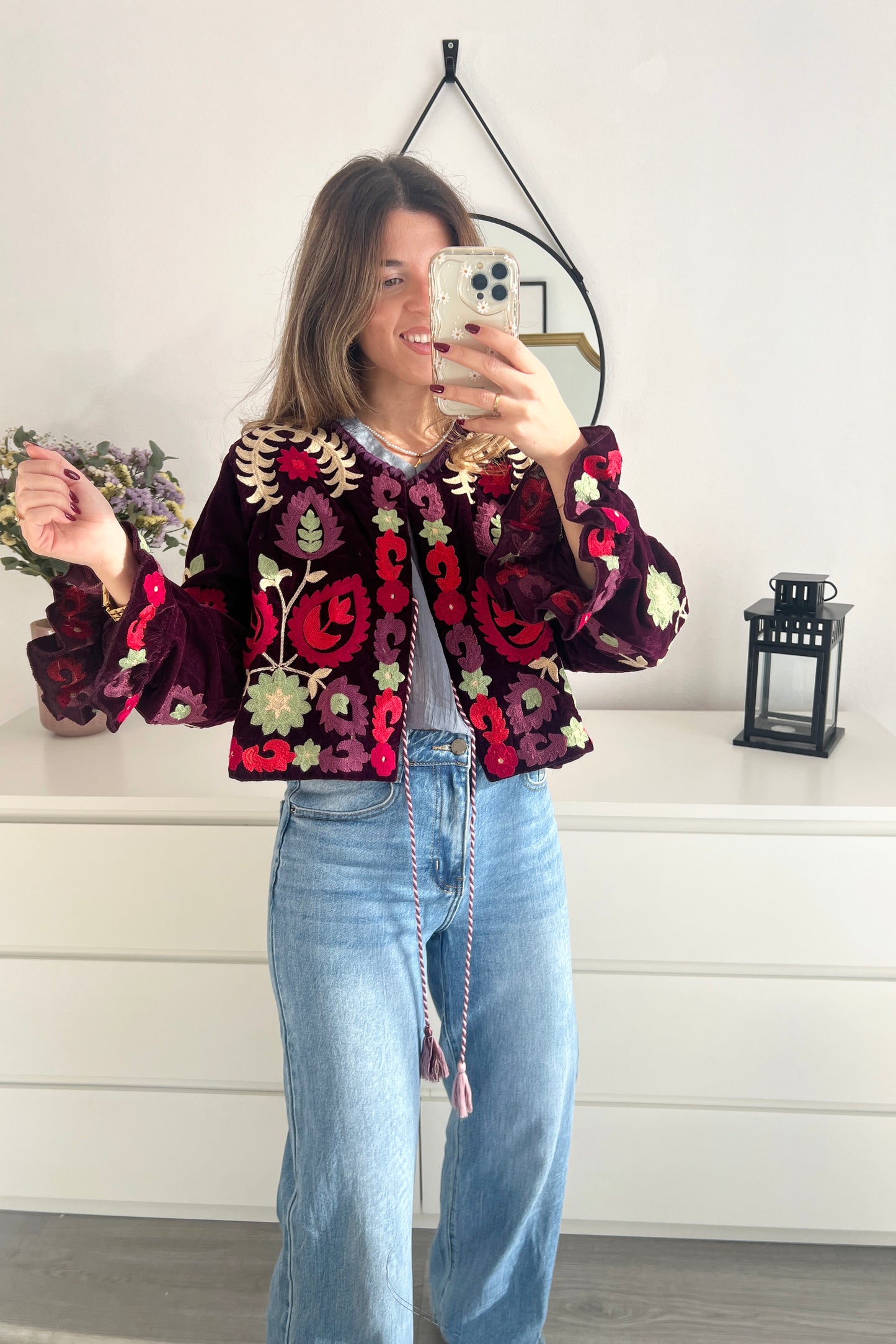 CHAQUETA LISBOA MORADA