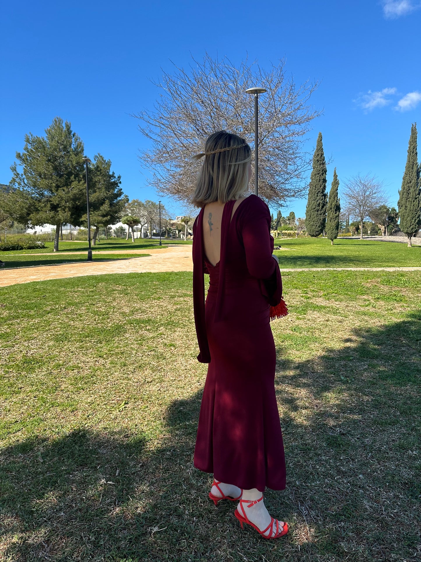 VESTIDO ANÁIS TINTO
