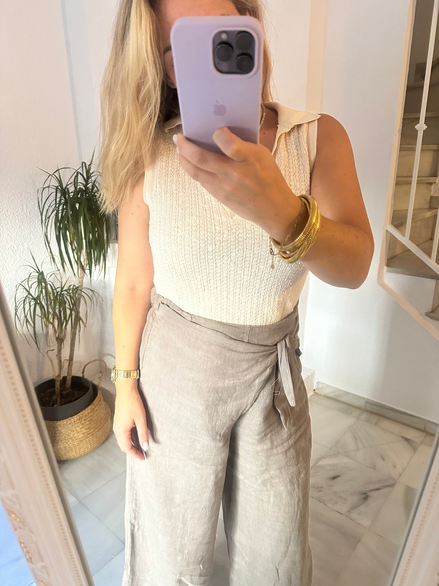 PANTALONES LINO