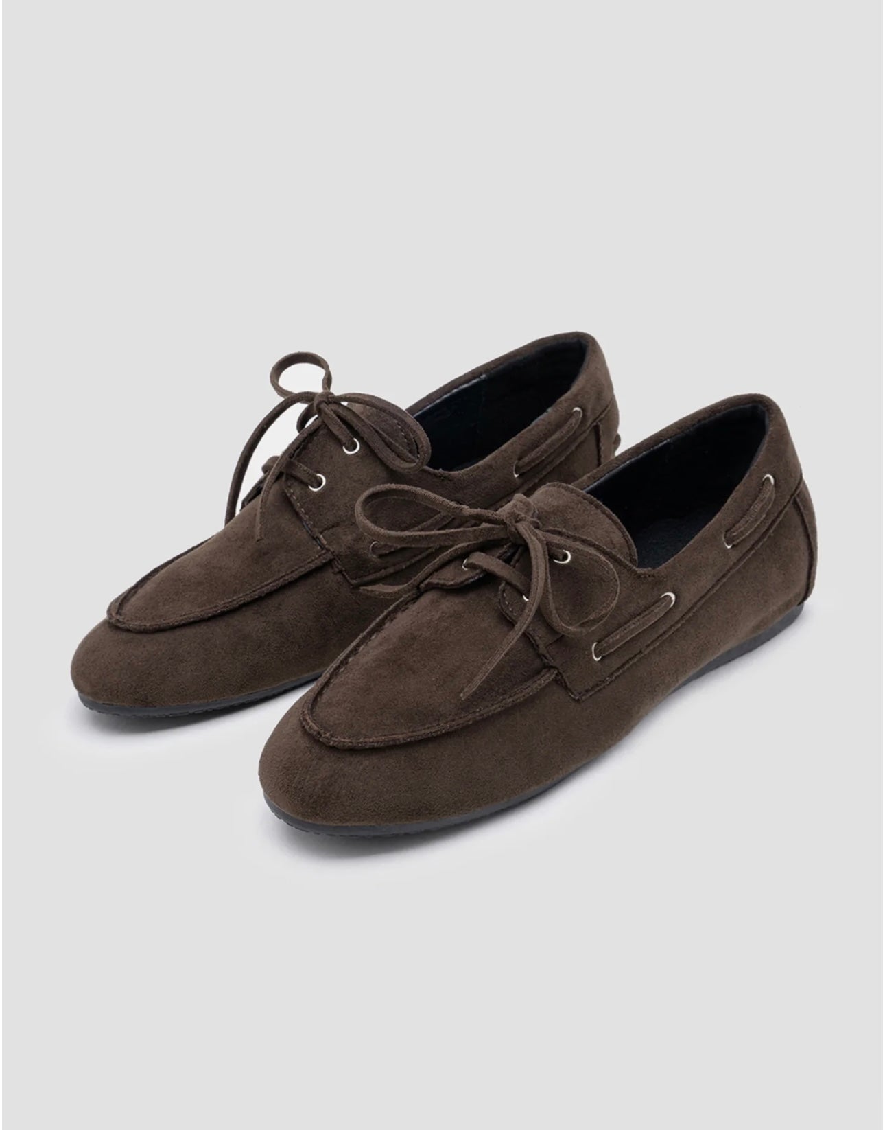 PREVENTA MOCASINES DE ANTE CHOCOLATE