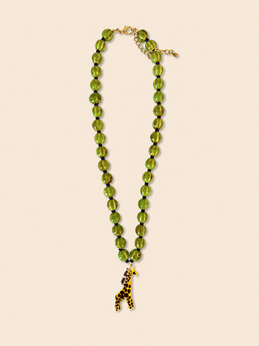 COLLAR JIRAFA VERDE