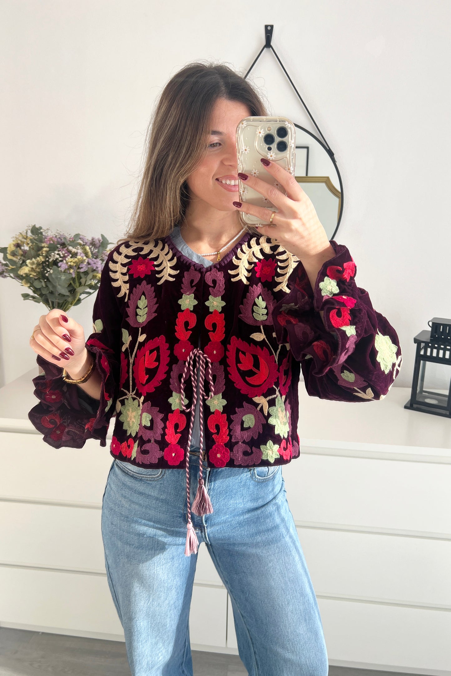 CHAQUETA LISBOA MORADA