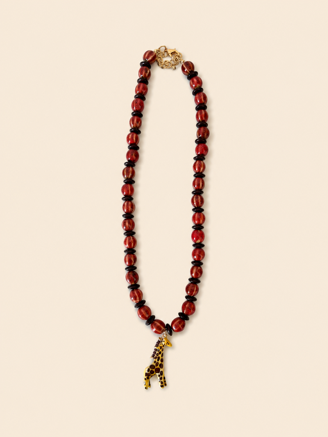 COLLAR JIRAFA TEJA