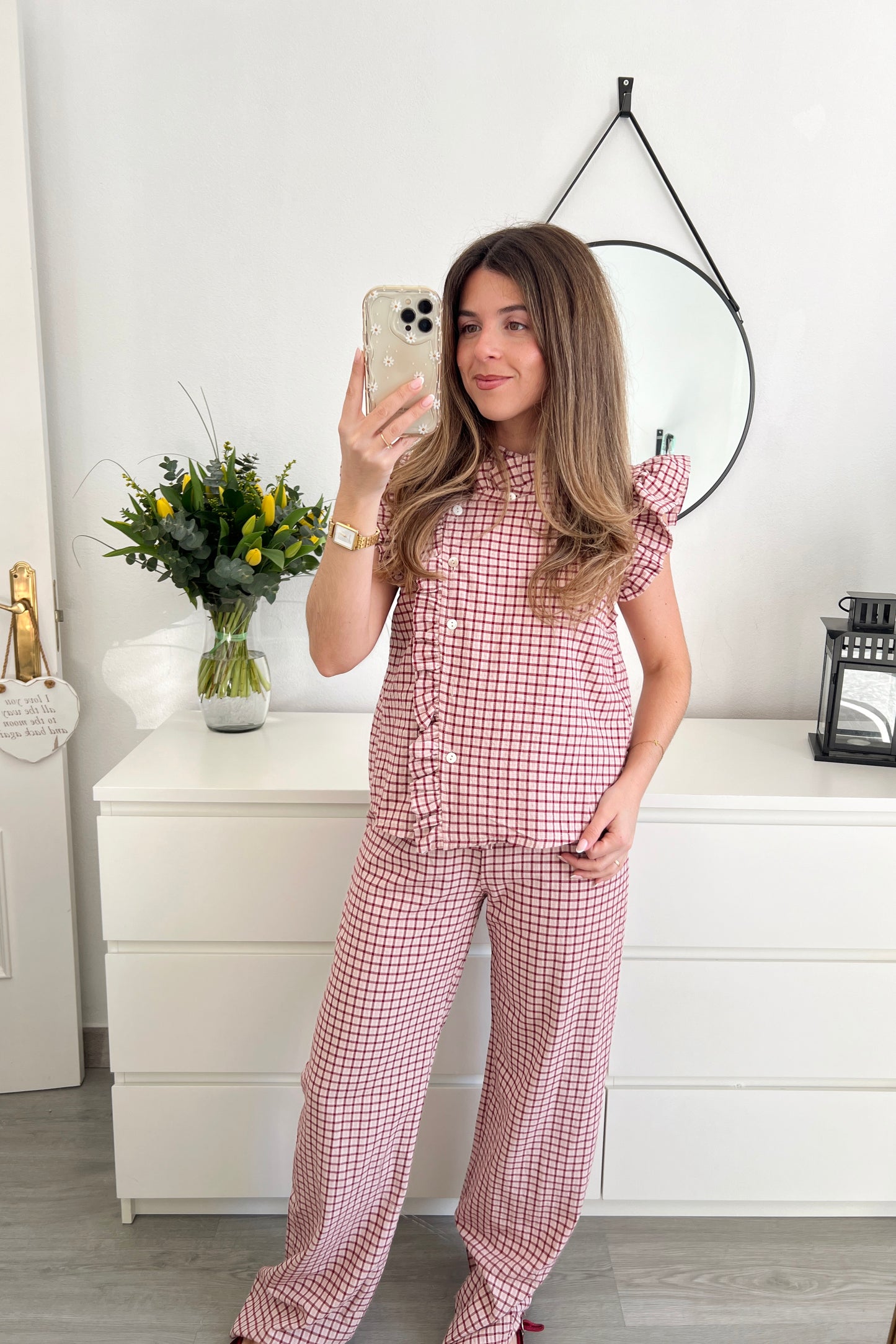 PANTALÓN MARTINA ROJA