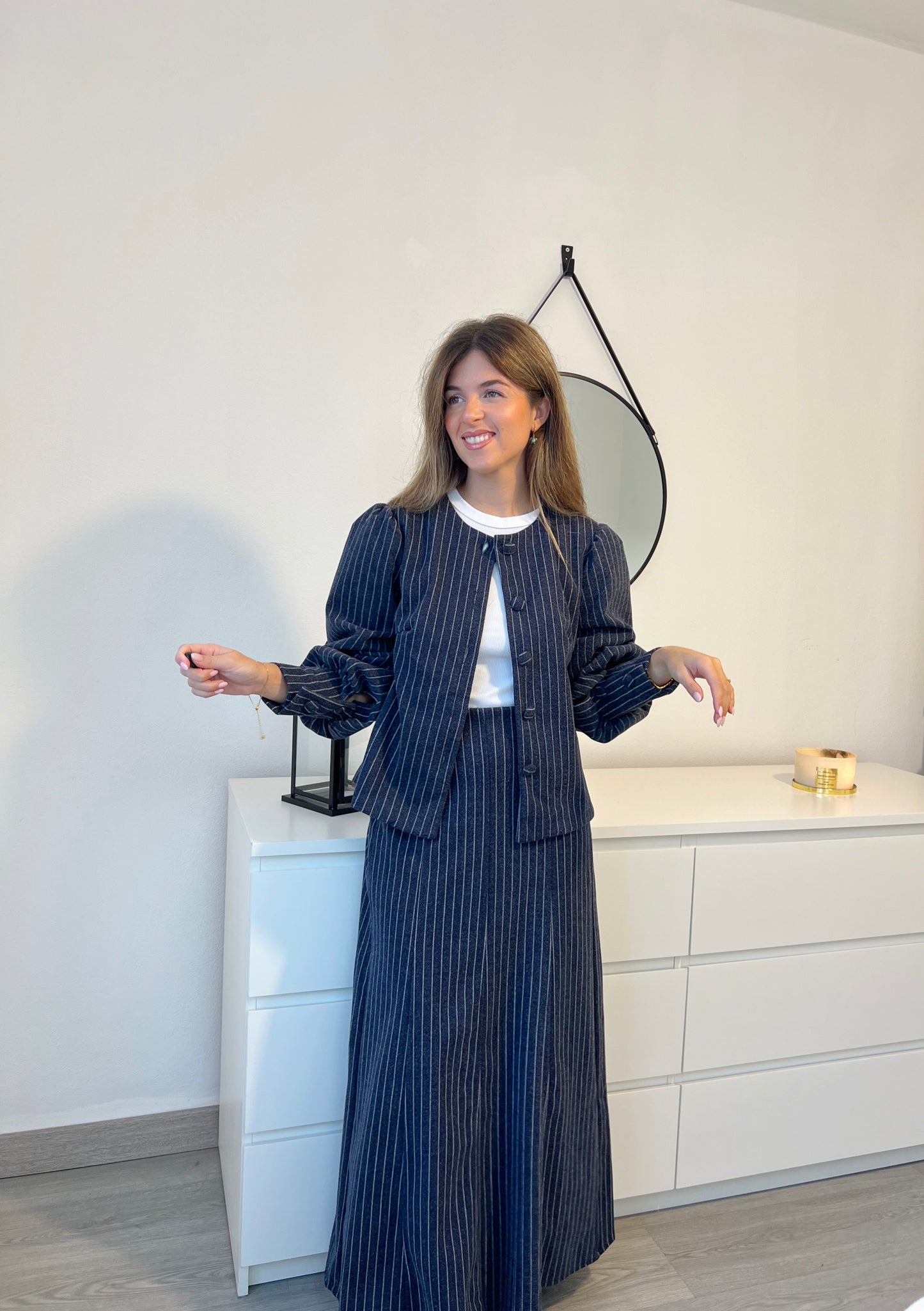 CHAQUETA RAYA DIPLOMÁTICA