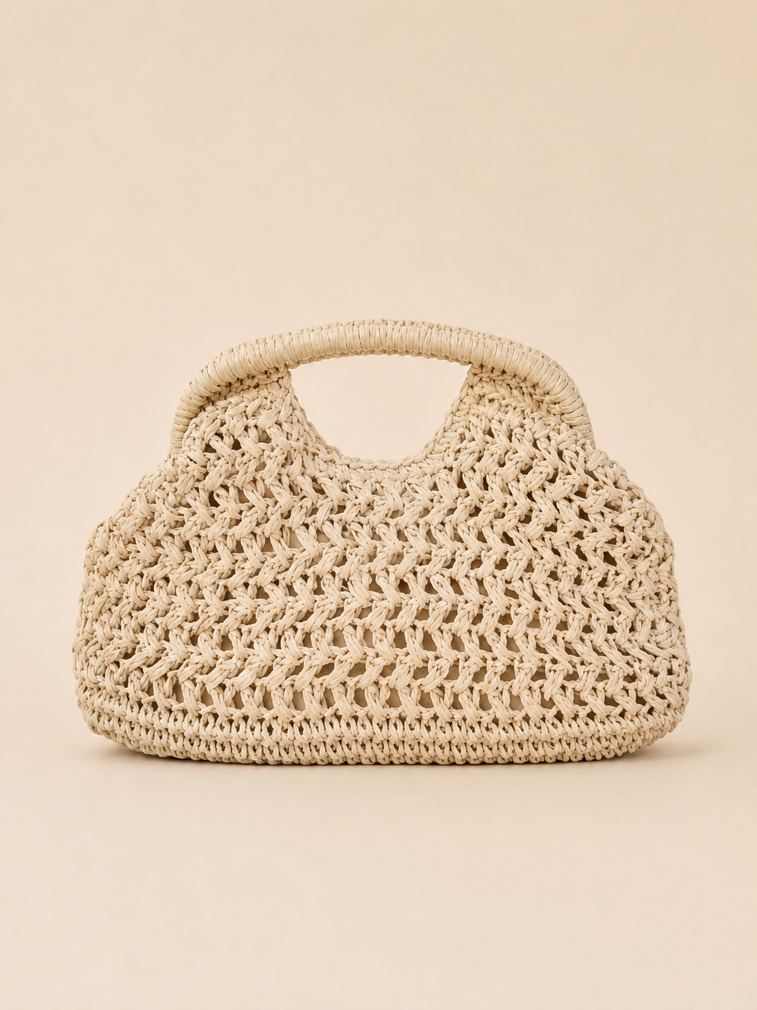 BOLSO RAFIA BEIGE