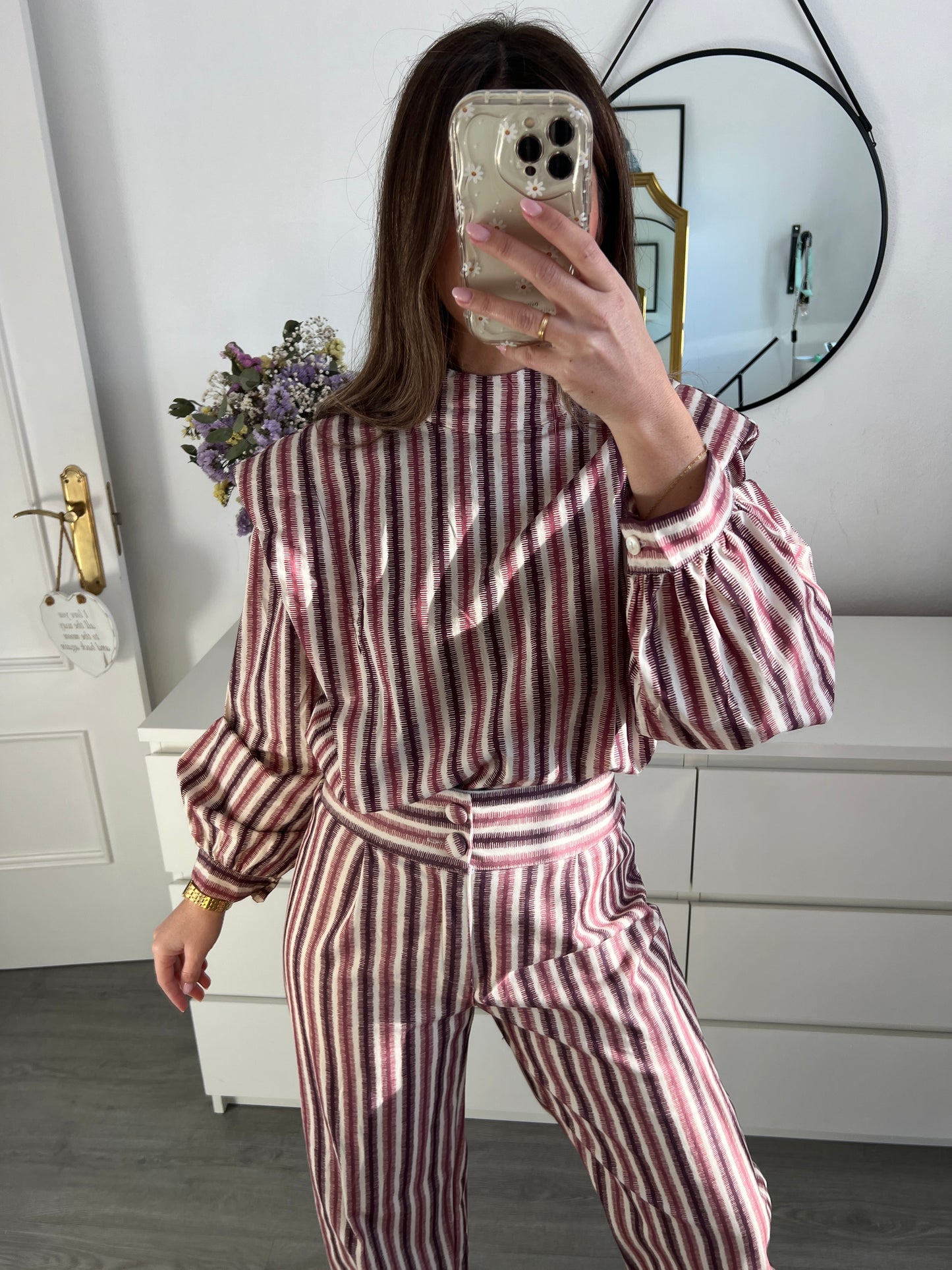 BLUSA HOMBRERAS ROSA