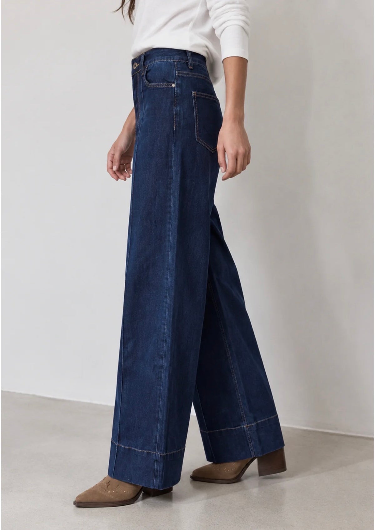 PANTALÓN DENIM RAYA