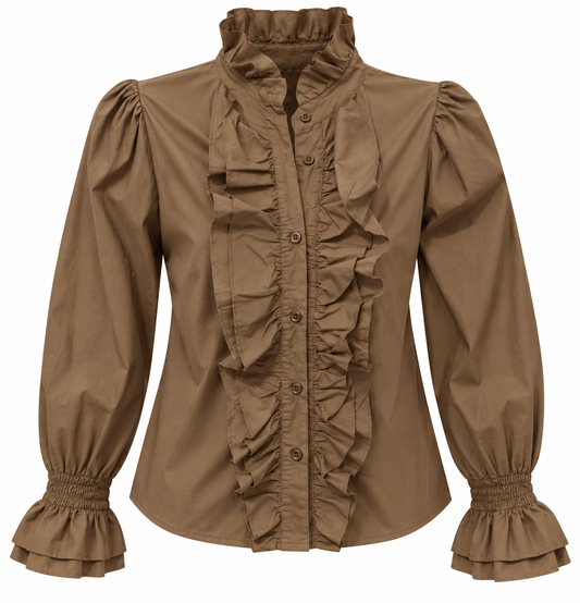 CAMISA VICTORIA CAMEL