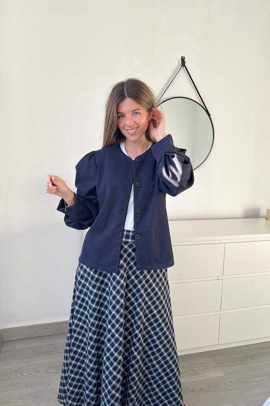 CHAQUETA BEATRIZ AZUL