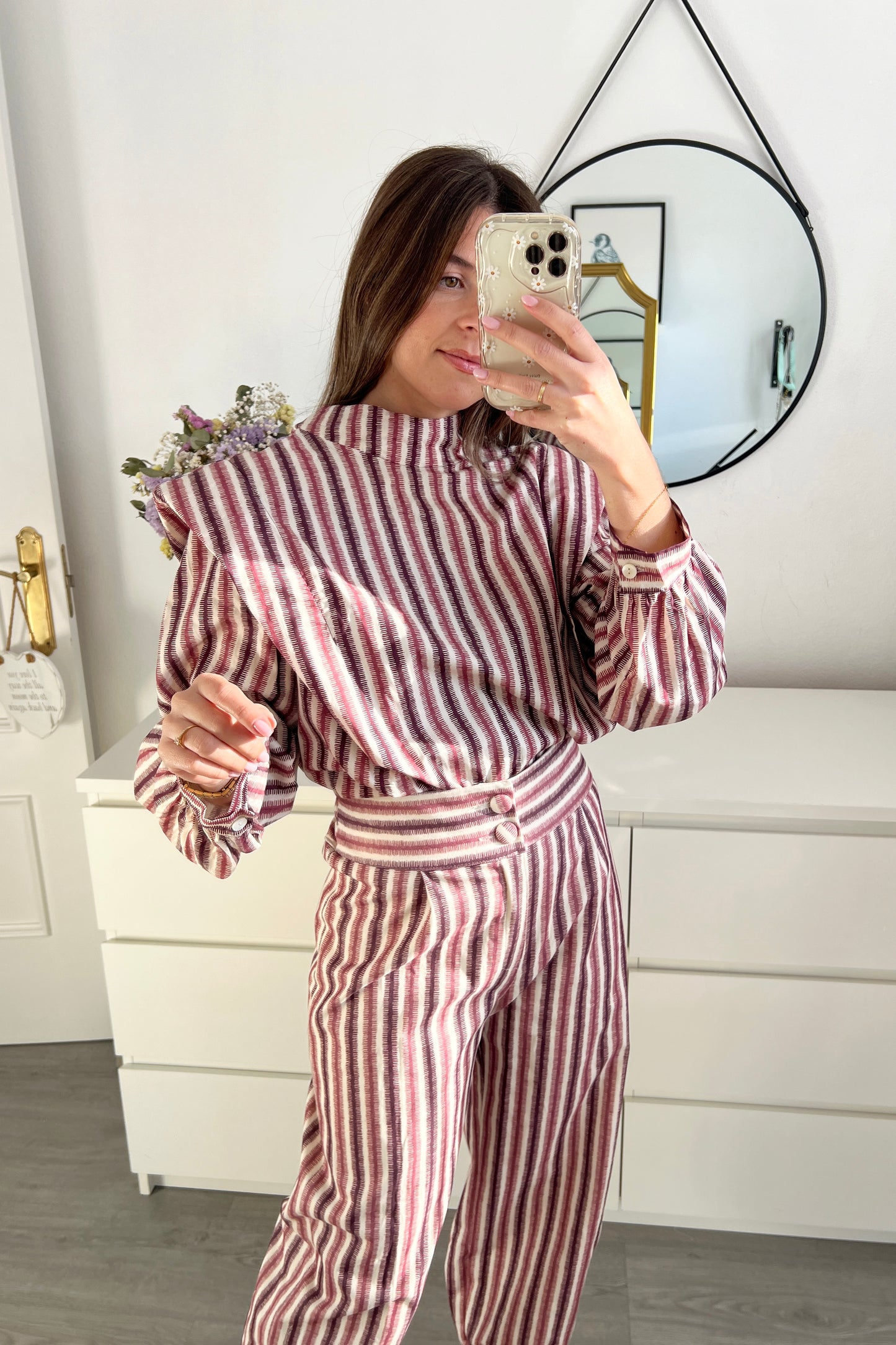 BLUSA HOMBRERAS ROSA