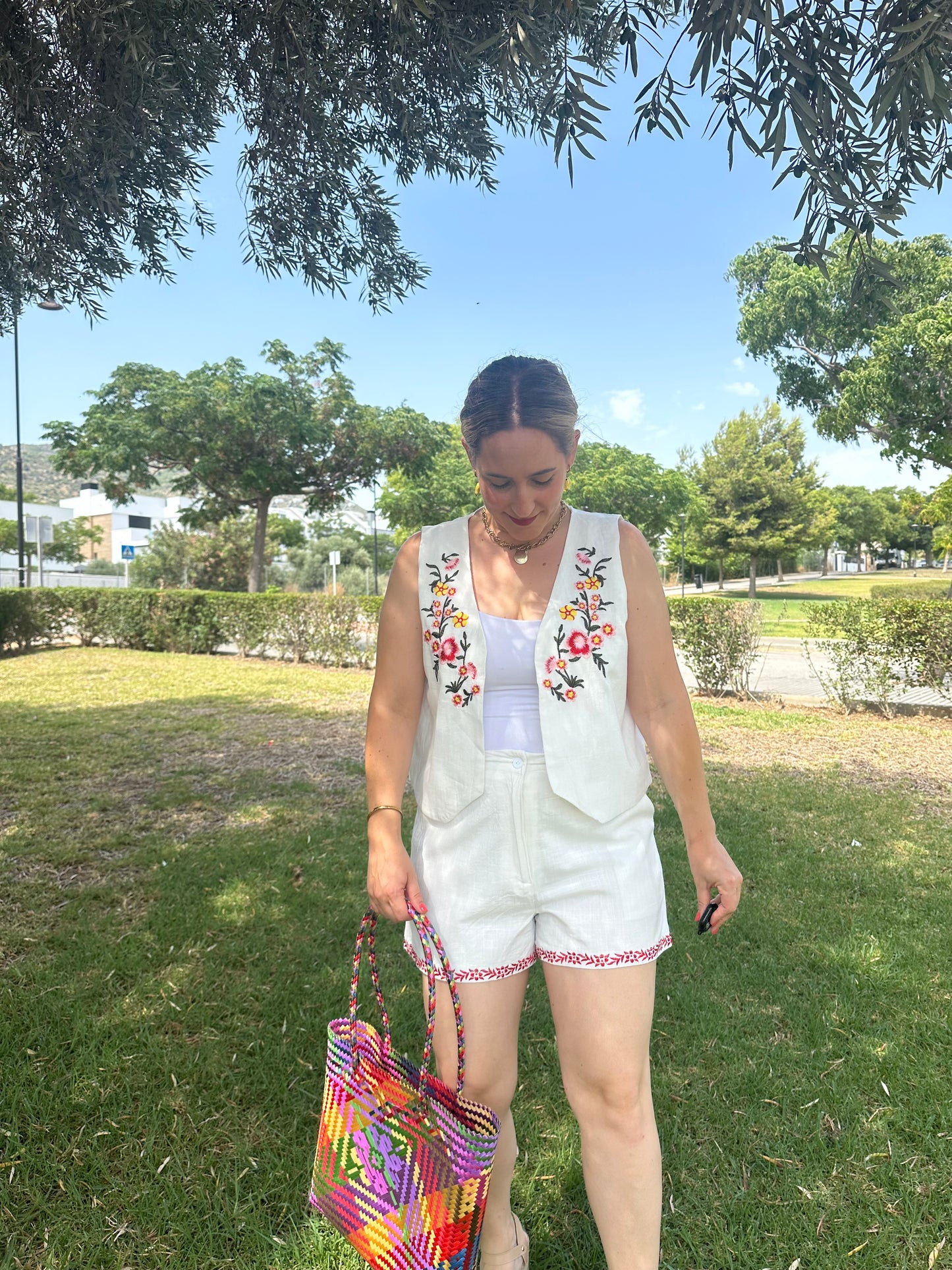 CONJUNTO FLORAL