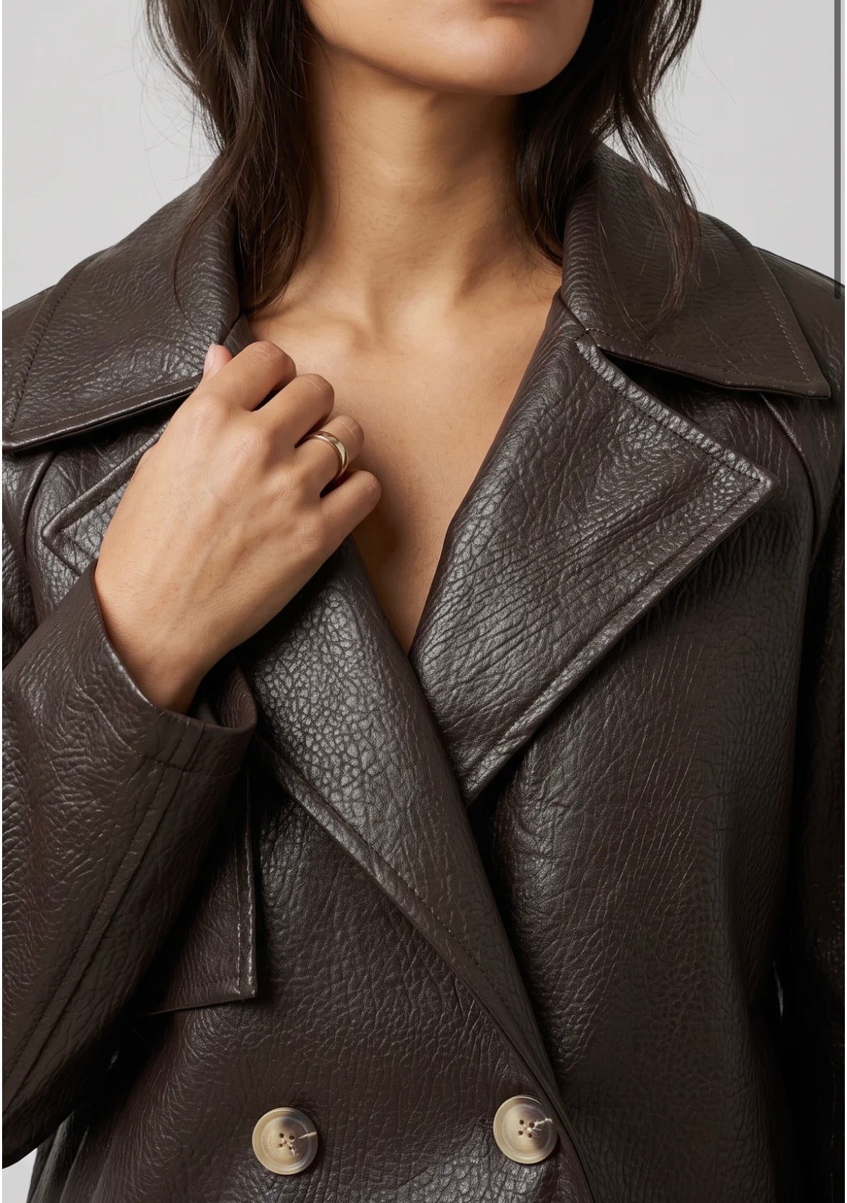CHAQUETA MARRÓN