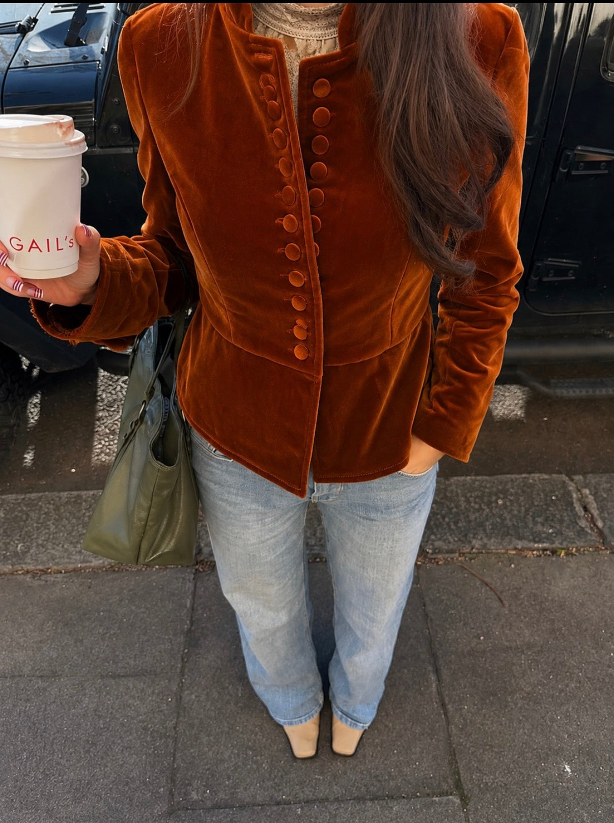 CHAQUETA TESSA TEJA