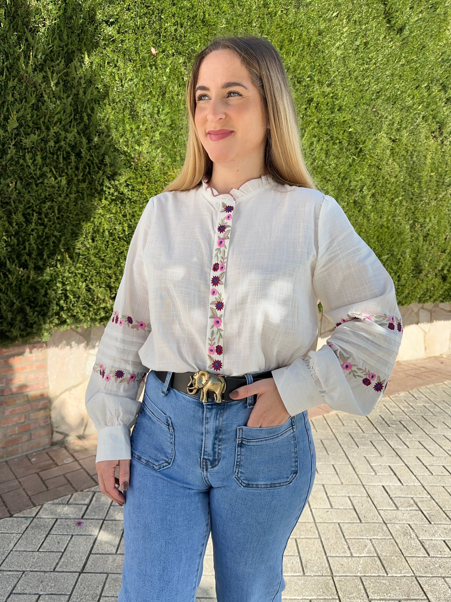 BLUSA FLORES