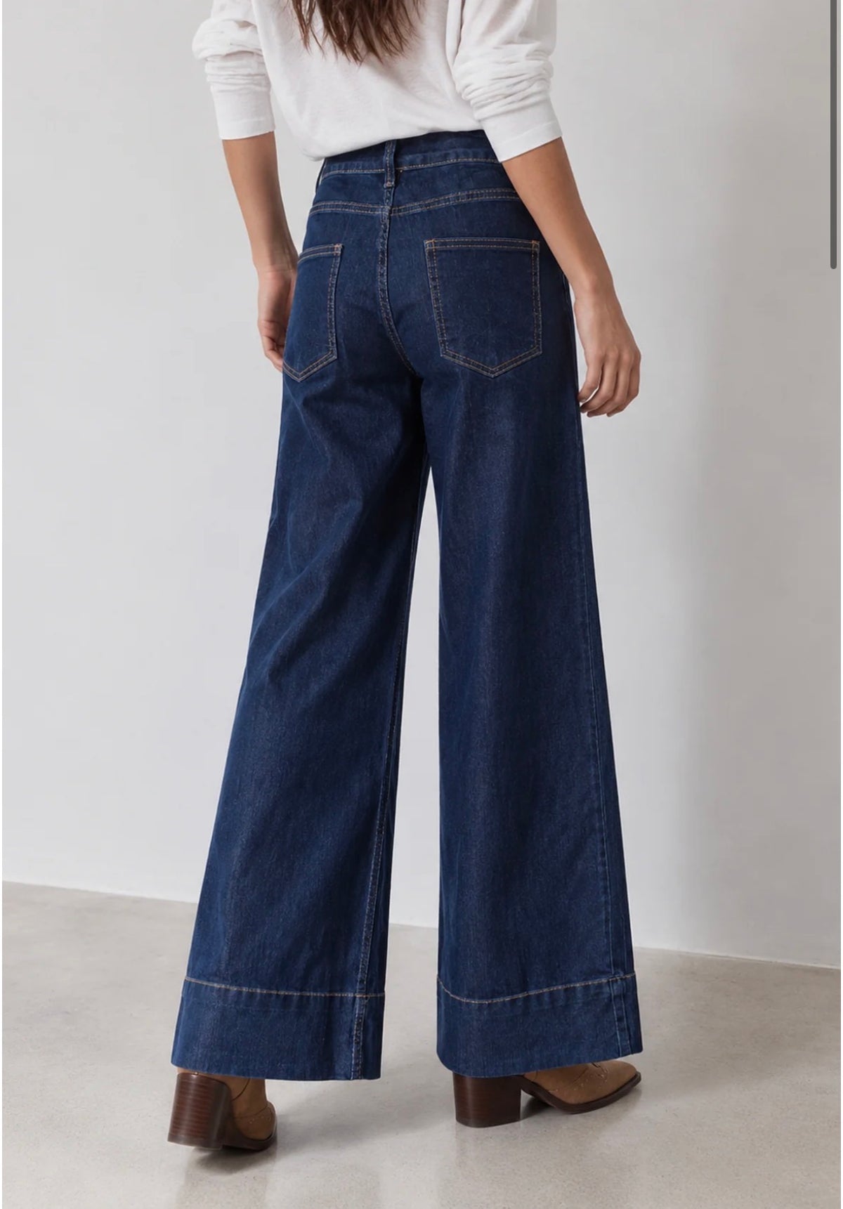 PANTALÓN DENIM RAYA