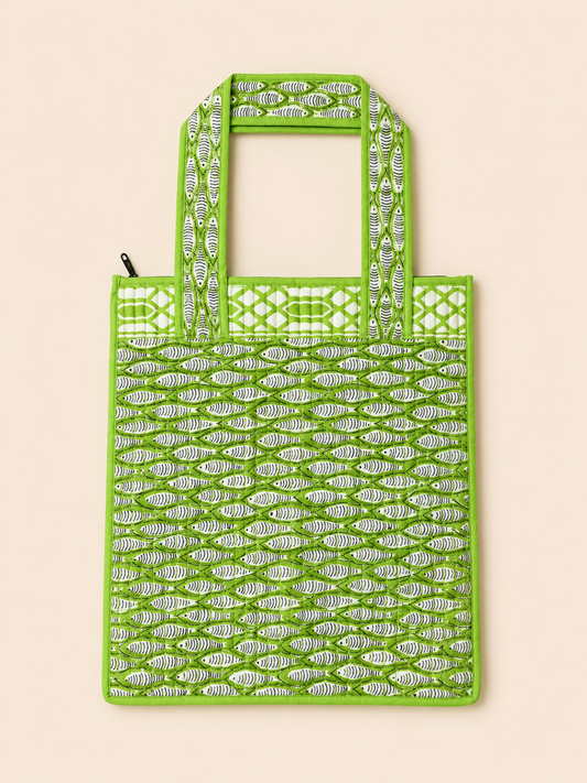 BOLSO SARDINA VERDE