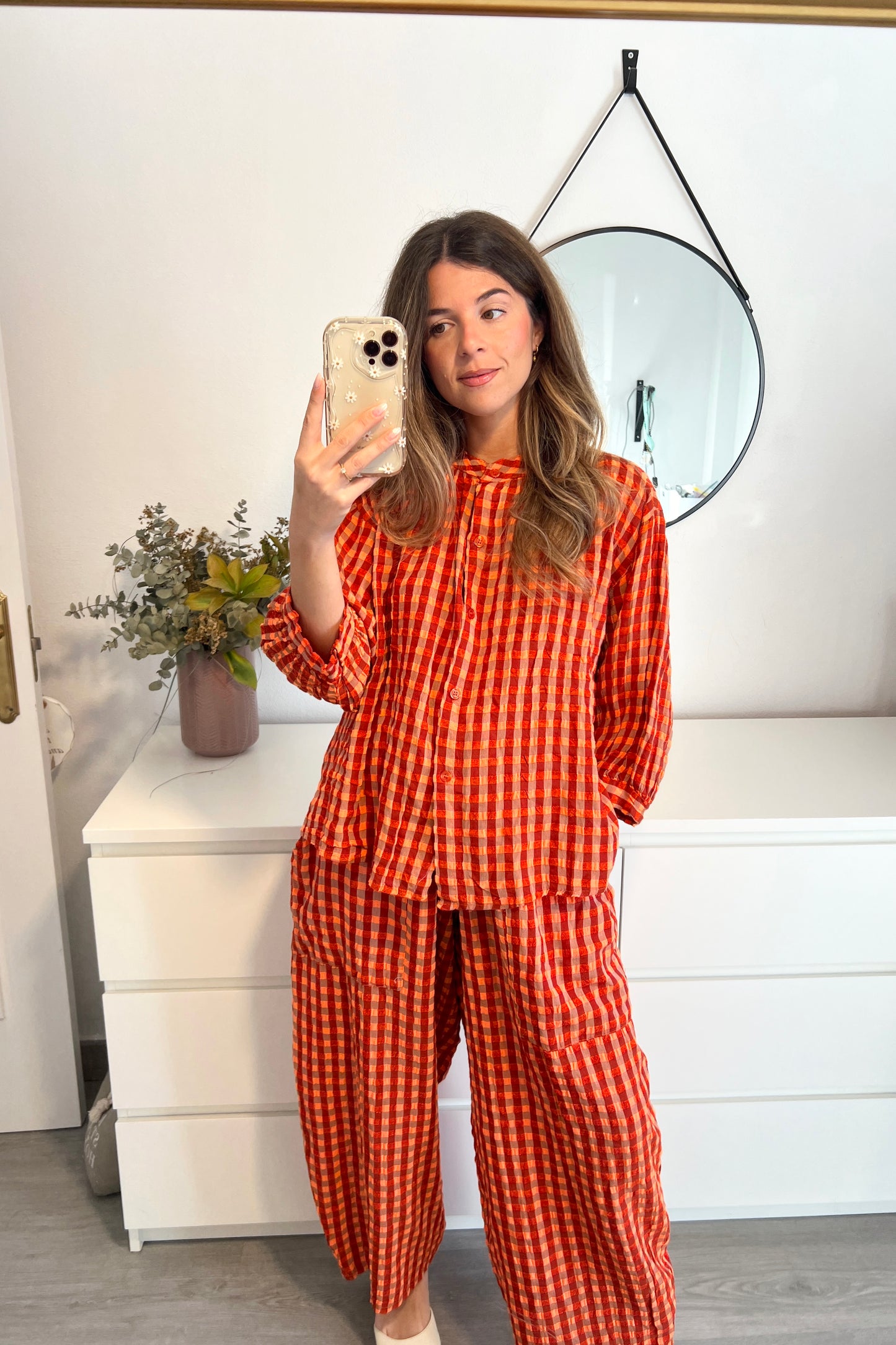 CONJUNTO MUSELINA VICHY
