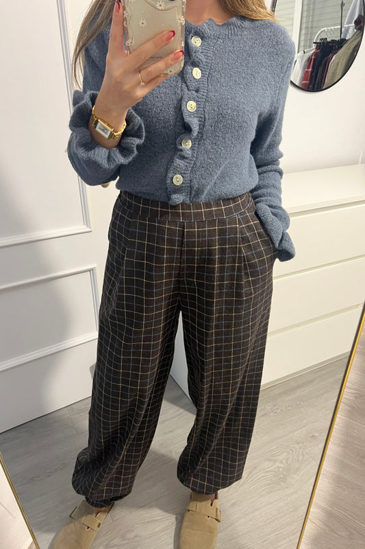 PANTALÓN CUADRO AZUL