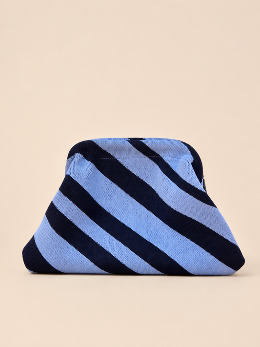 BOLSO BICOLOR AZUL