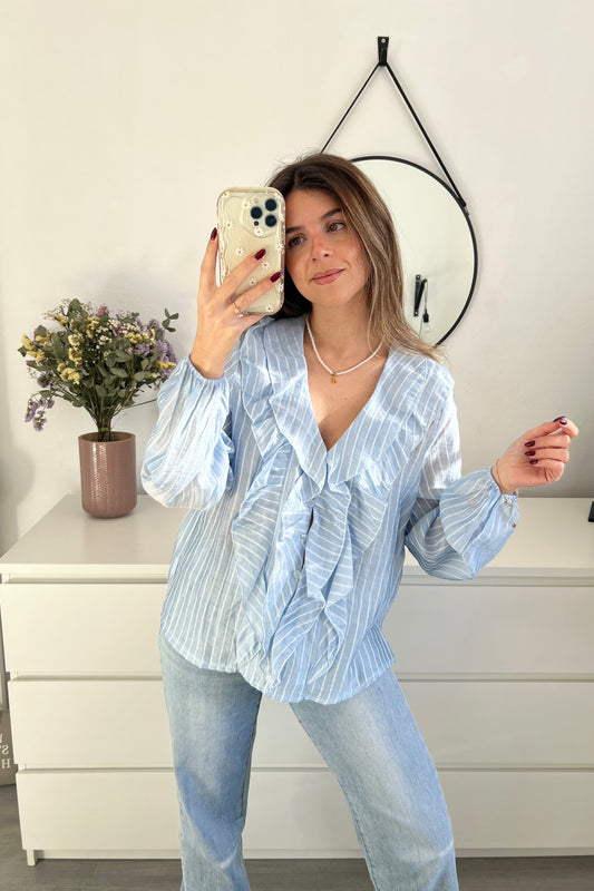 BLUSA CARLOTA AZUL