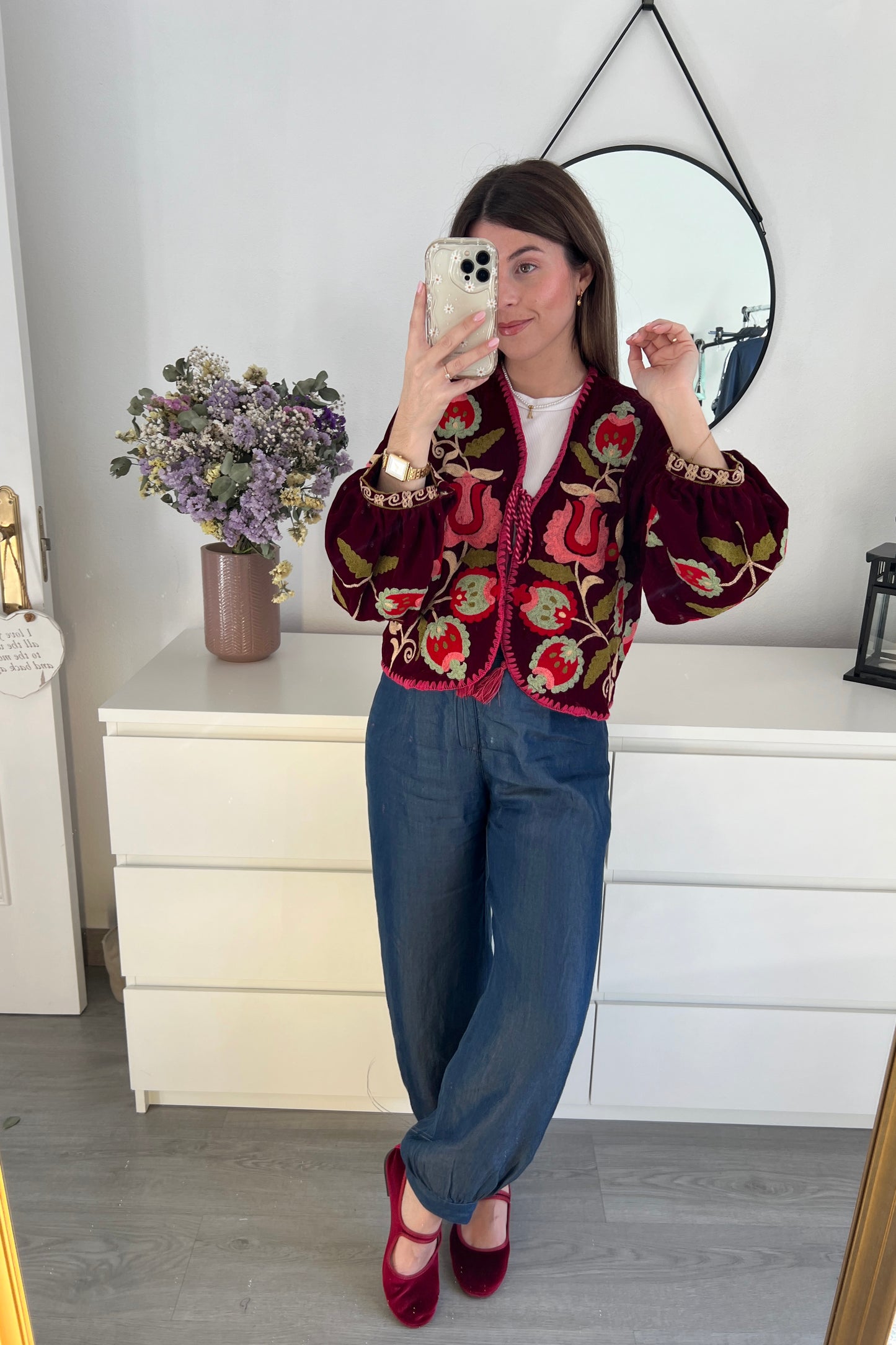 CHAQUETA LISBOA BURDEOS