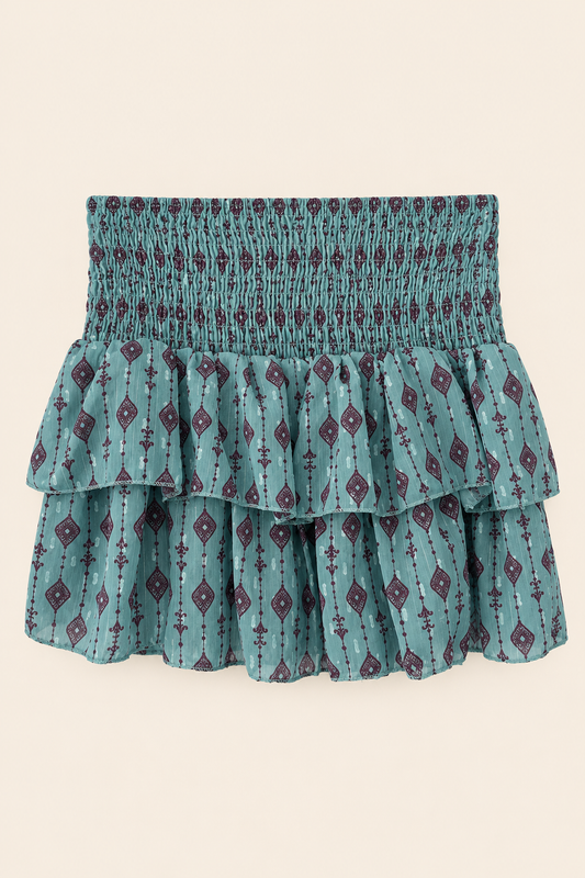 FALDA PANTALÓN TURQUESA