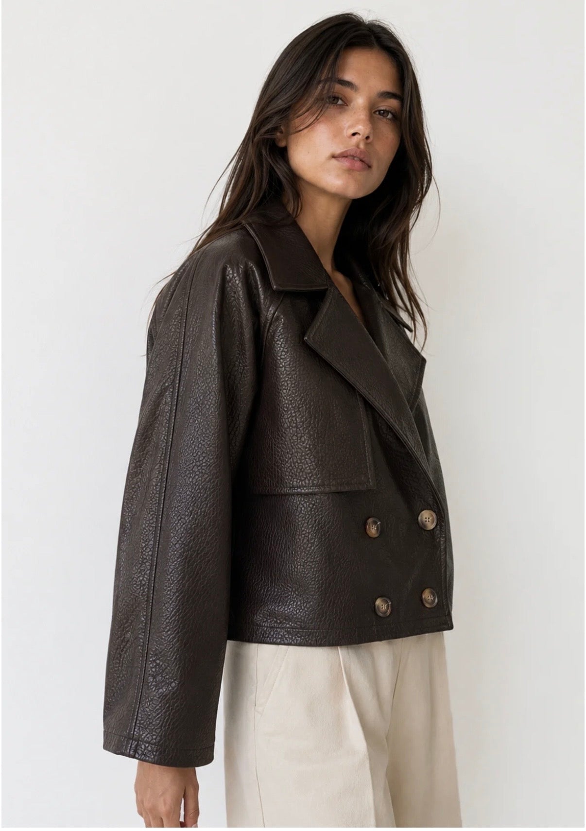 CHAQUETA MARRÓN