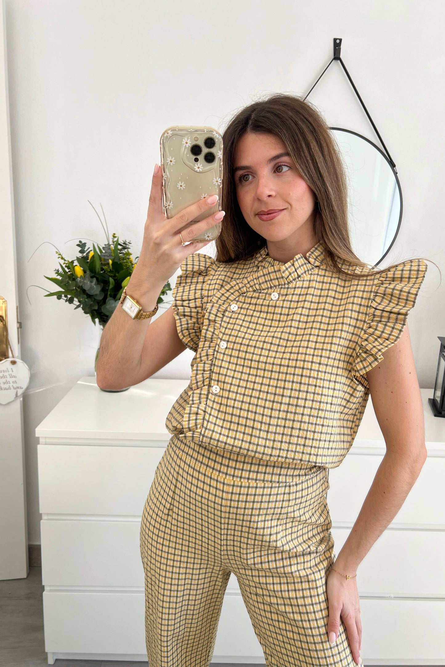 CAMISA MARTINA MOSTAZA