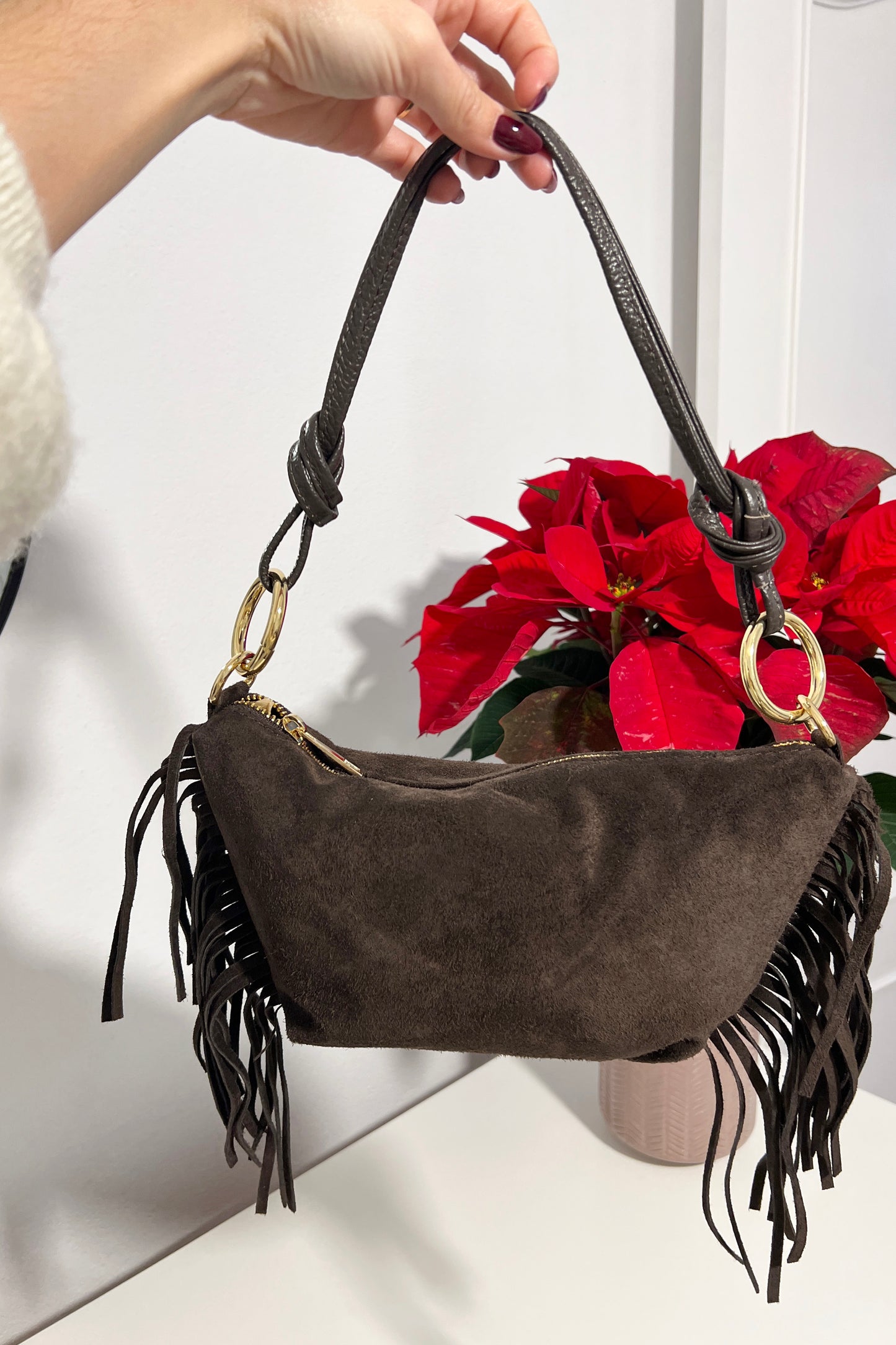 BOLSO ANTE CHOCOLATE