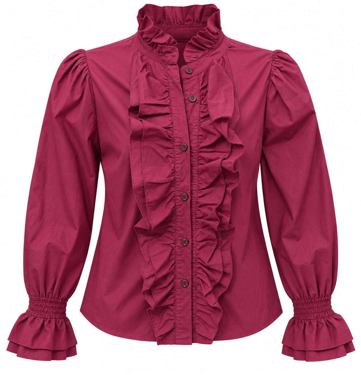 CAMISA VICTORIA BURDEOS
