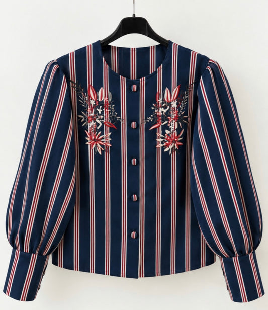 CAMISA SOLANE AZUL