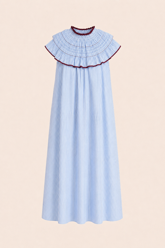 VESTIDO AURORA AZUL