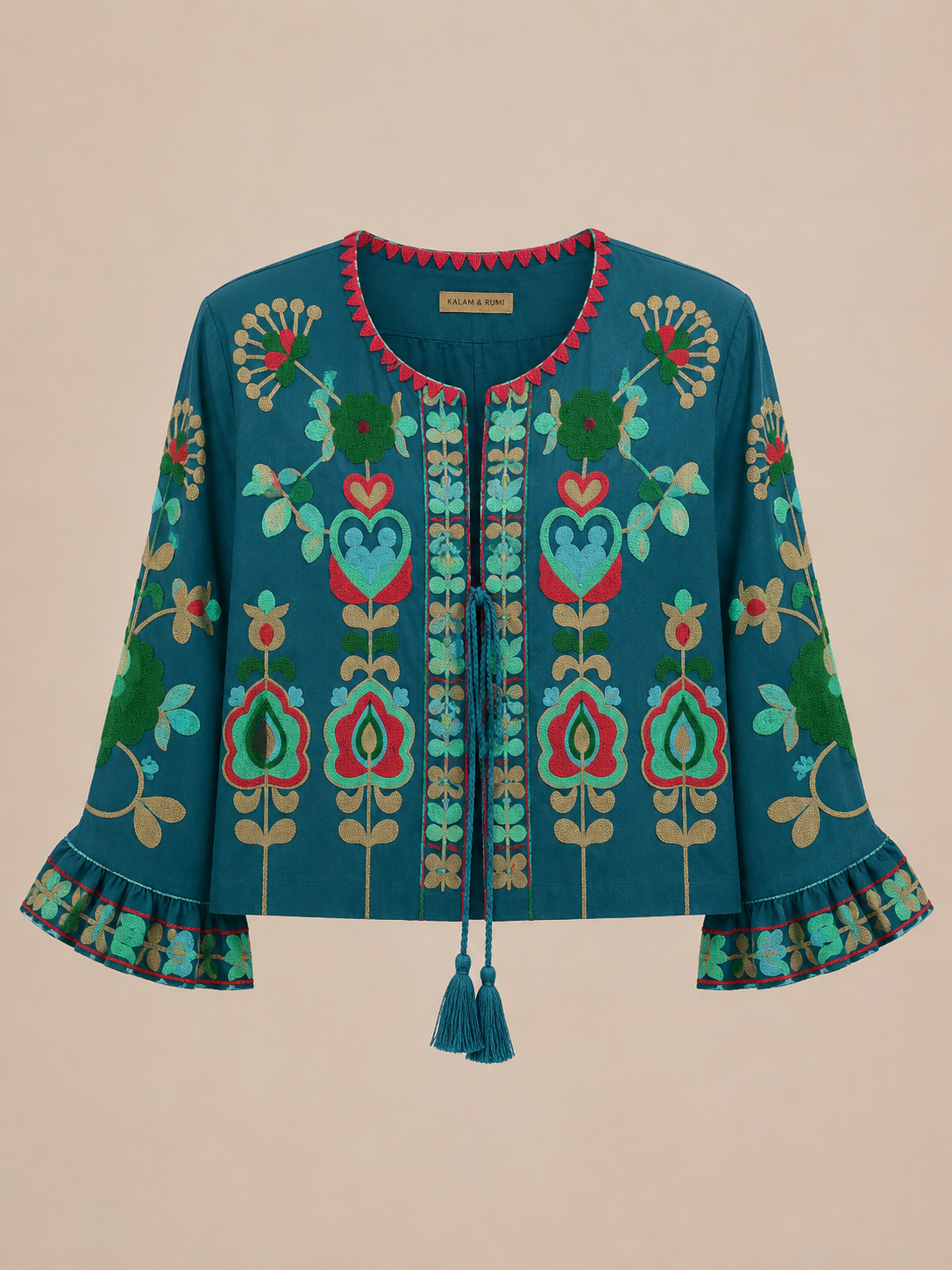 CHAQUETA INDIO AZUL